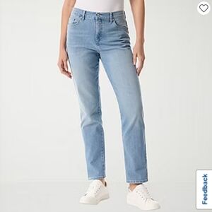 Gloria Vanderbilt Light Blue Straight Leg Jeans